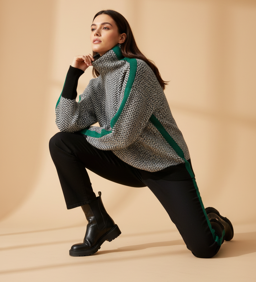 Gabriela™ | Maglione a collo alto