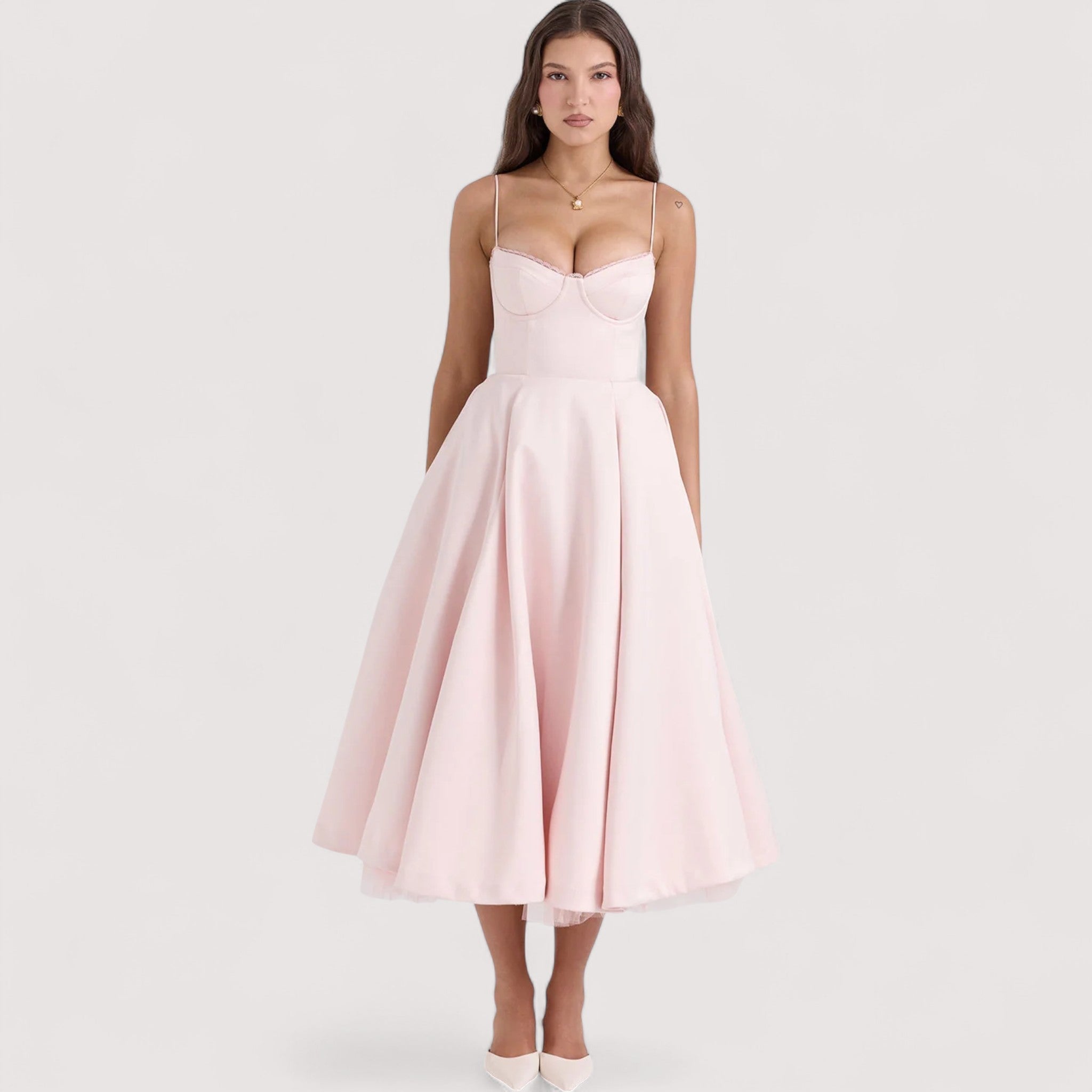 Margot™ | Abito estivo con dettaglio corsetto