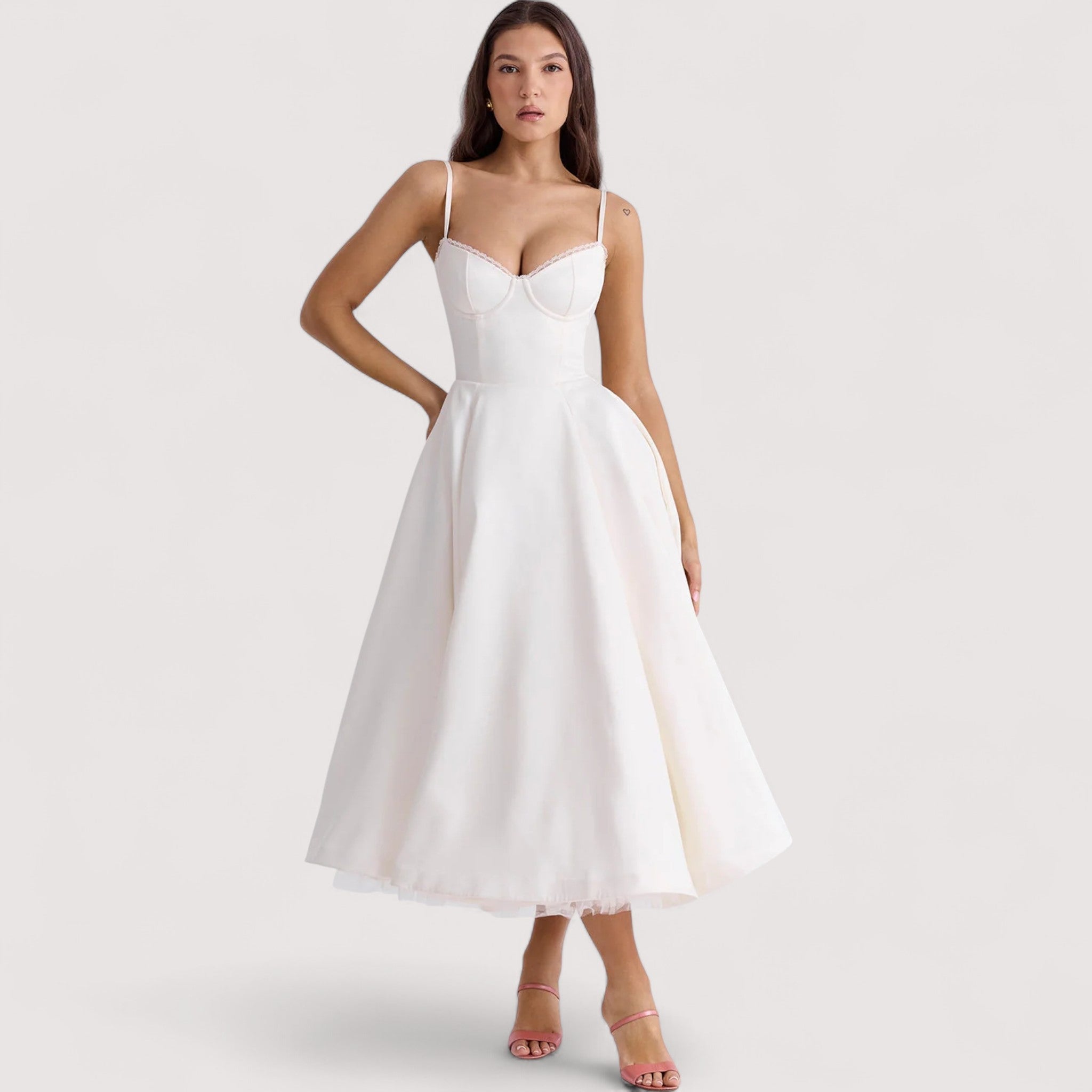 Margot™ | Abito estivo con dettaglio corsetto