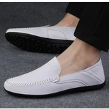 ENZO | Mocassini estivi italiani in pelle PU da uomo