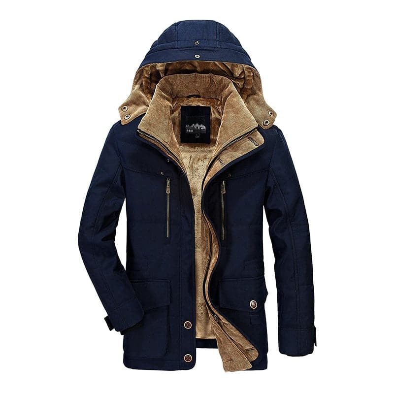 Davey | Giacca autunnale da uomo con cappuccio alla moda
