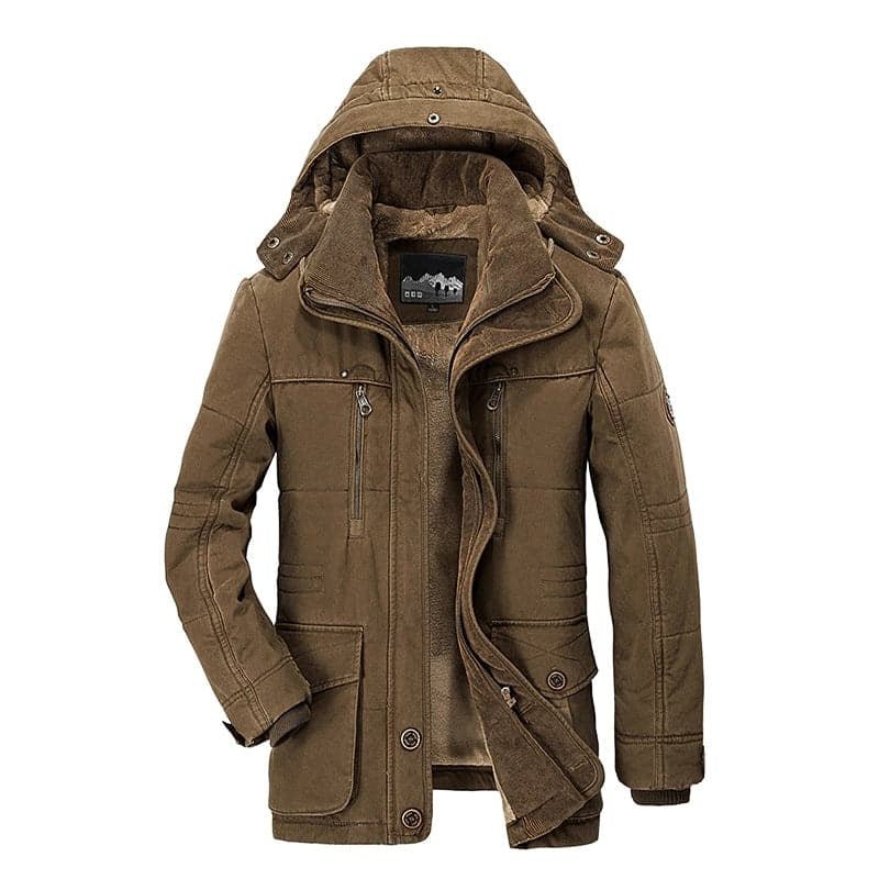 Davey | Giacca autunnale da uomo con cappuccio alla moda