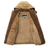 Davey | Giacca autunnale da uomo con cappuccio alla moda