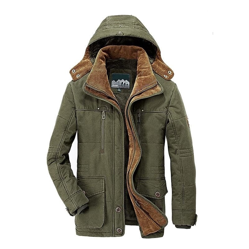 Davey | Giacca autunnale da uomo con cappuccio alla moda