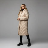 CAPPOTTO IMBOTTITO PREMIUM CON FODERA A STAMPA LEOPARDATA