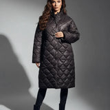 CAPPOTTO IMBOTTITO PREMIUM CON FODERA A STAMPA LEOPARDATA