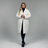 CAPPOTTO IMBOTTITO PREMIUM CON FODERA A STAMPA LEOPARDATA