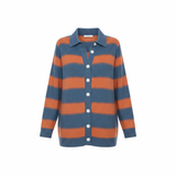 Livia™ | Camicetta a quadri in maglia in tonalità tenui