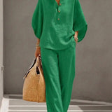 Mariel™ | Completo Leggero in Cotone e Lino
