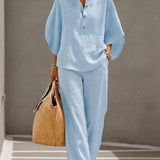Mariel™ | Completo Leggero in Cotone e Lino