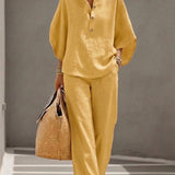 Mariel™ | Completo Leggero in Cotone e Lino