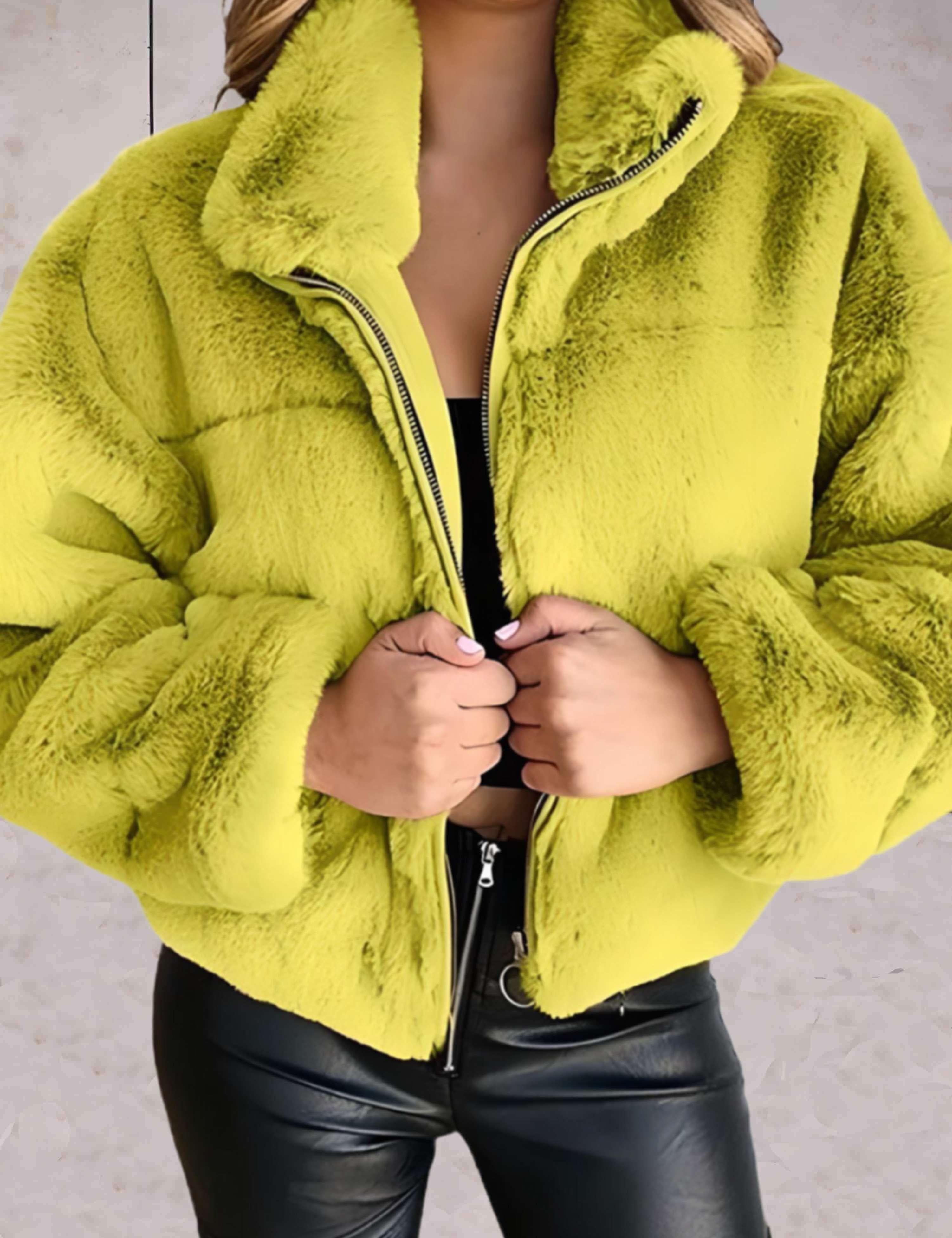 Lillia | Giacca invernale con cerniera accogliente e alla moda