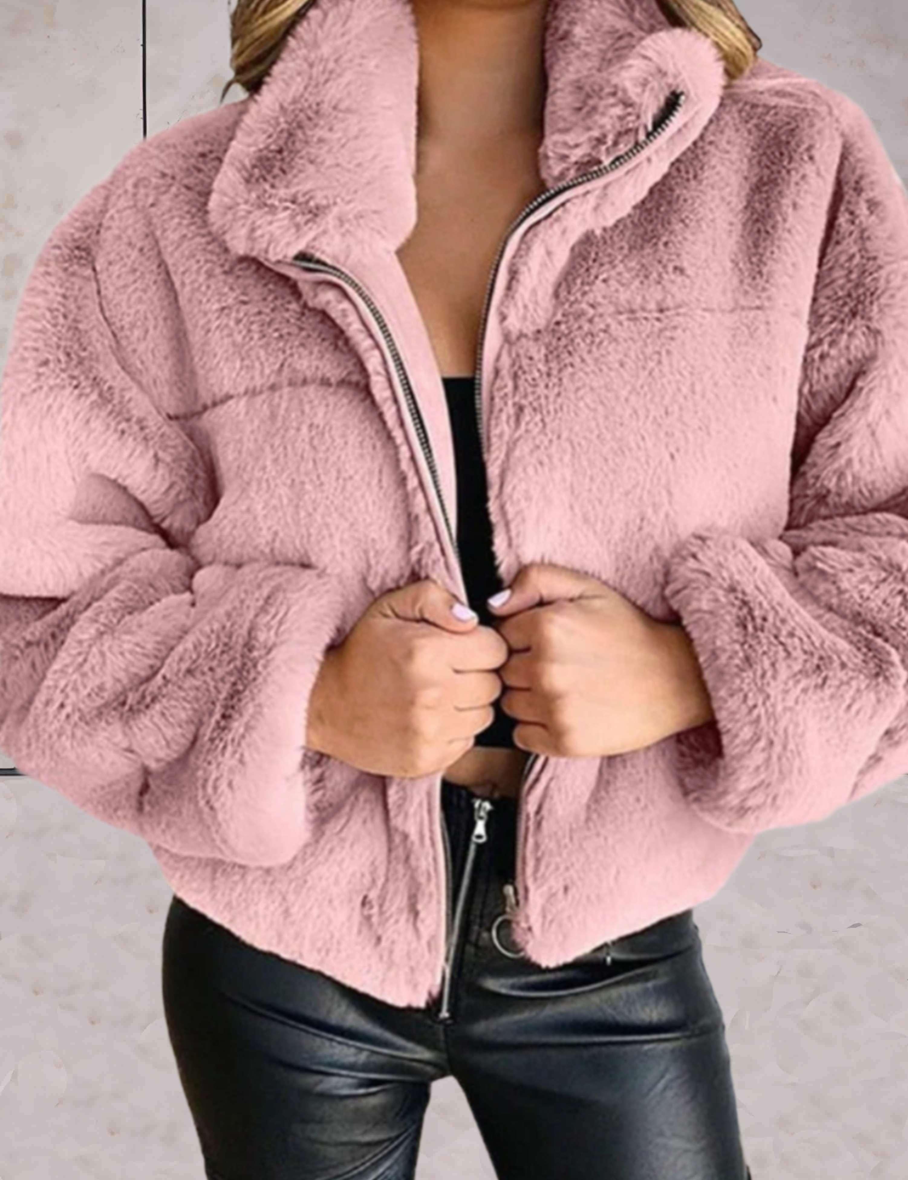 Lillia | Giacca invernale con cerniera accogliente e alla moda