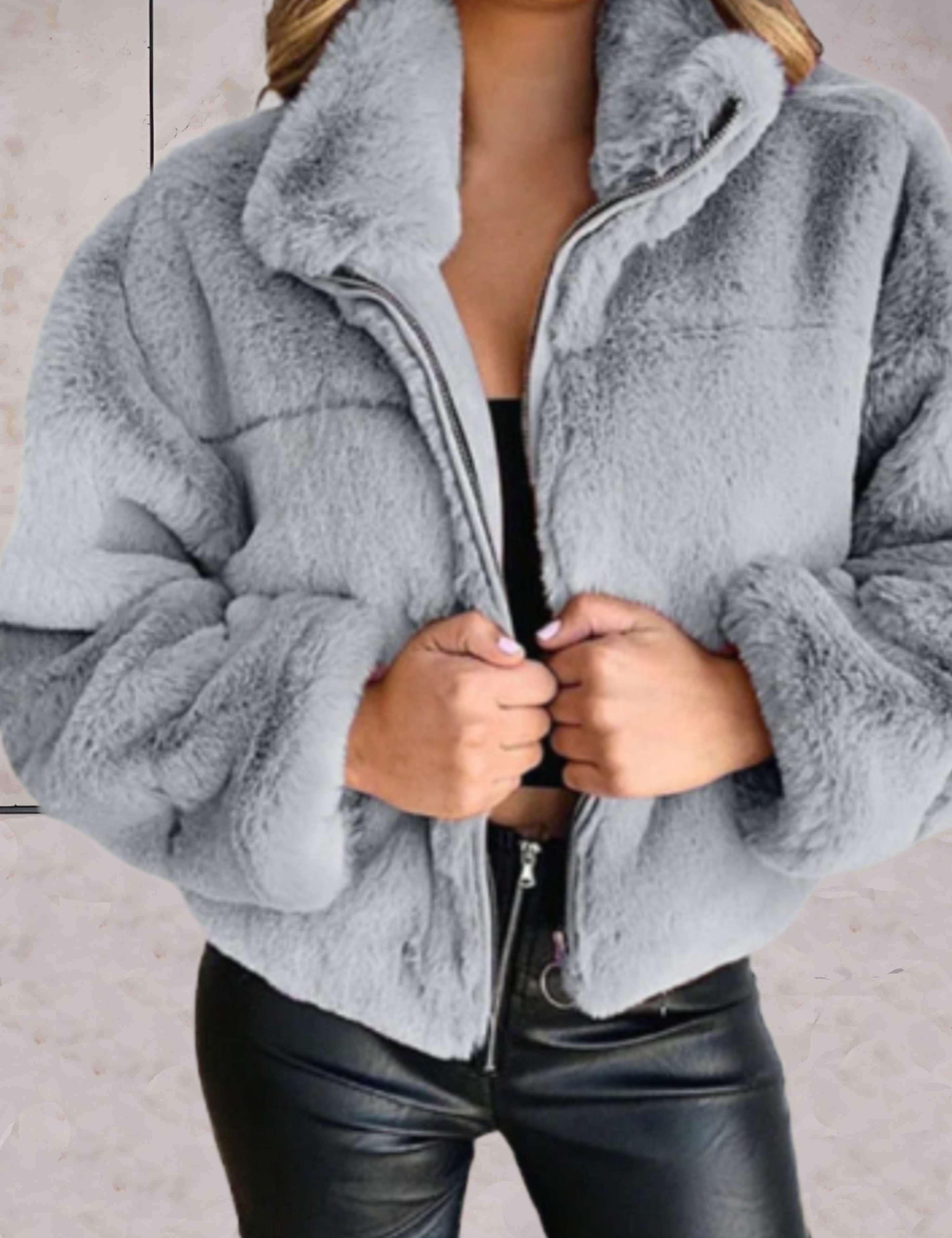 Lillia | Giacca invernale con cerniera accogliente e alla moda