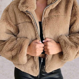 Lillia | Giacca invernale con cerniera accogliente e alla moda
