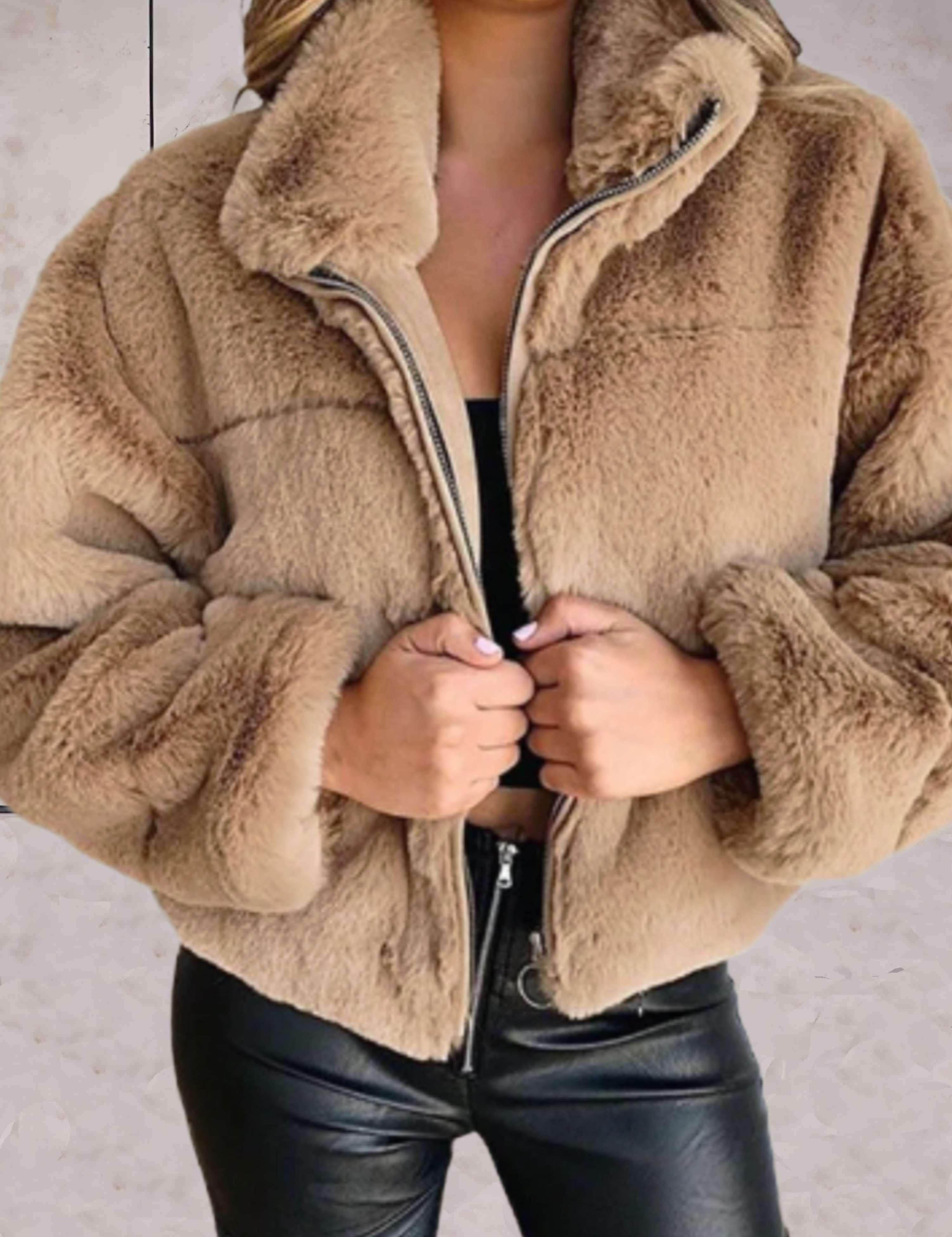 Lillia | Giacca invernale con cerniera accogliente e alla moda