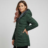 ELVIRA | ABRIGO ELEGANTE CON CAPUCHA OVERSIZE